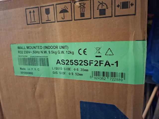 4x airco binnenunit haier - afbeelding 2 van  5