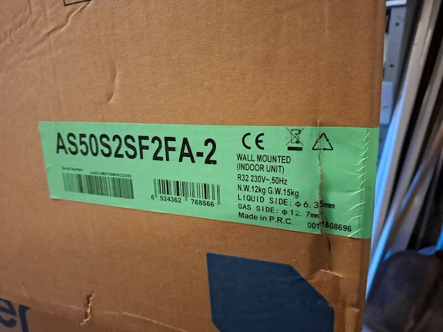 4x airco binnenunit haier - afbeelding 4 van  5