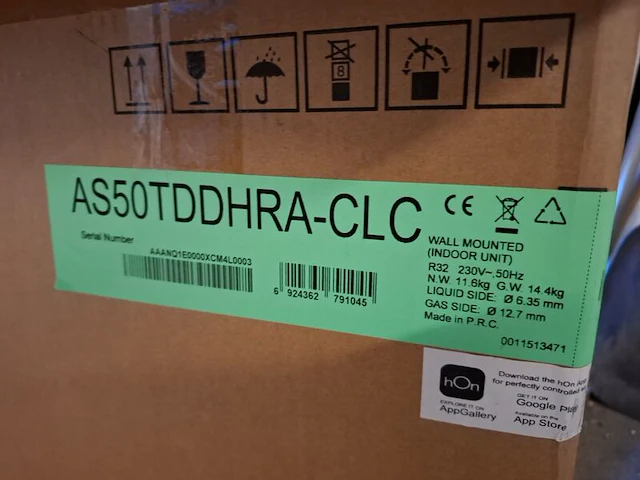 4x airco binnenunit haier - afbeelding 5 van  5