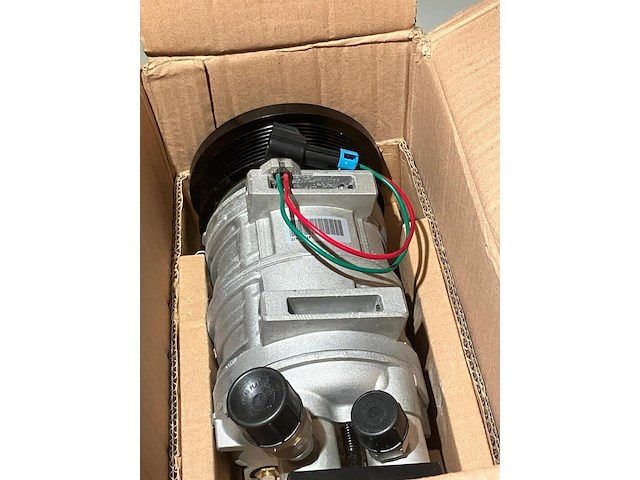 4x airco compressoren , que, qp-21-1704, grijs / chroom - afbeelding 5 van  7