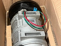 4x airco compressoren , que ,valeo, sanden, qp-21-1704, vc6, s8239 sd7h15, grijs / chroom - afbeelding 5 van  7