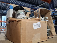 4x airco compressoren , que ,valeo, sanden, qp-21-1704, vc6, s8239 sd7h15, grijs / chroom - afbeelding 7 van  7