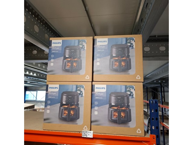 4x airfryer 4.2l, philips, na220/00 | 2000 series - afbeelding 1 van  3