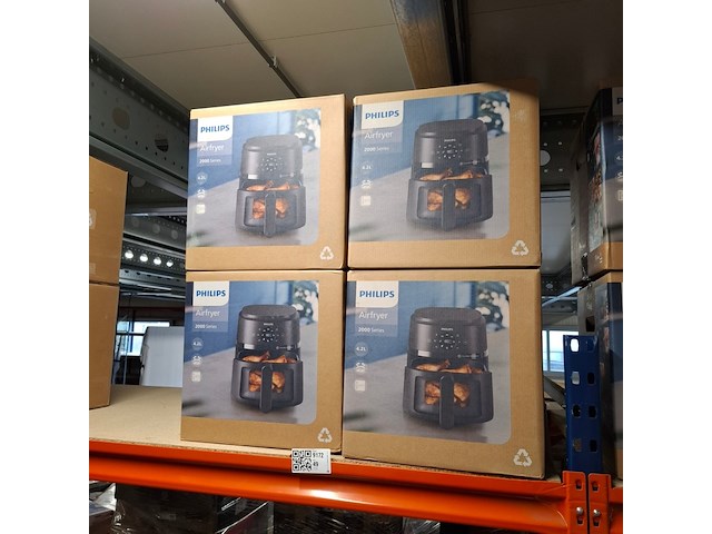 4x airfryer 4.2l, philips, na220/00 | 2000 series - afbeelding 1 van  3