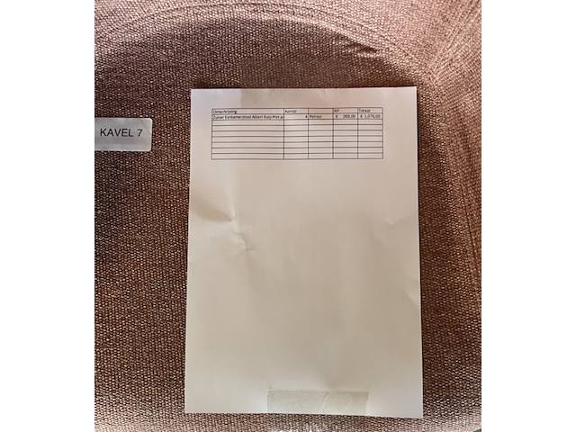 4x albert kuip soft armstoel zuiver, grijs en roze - afbeelding 5 van  5