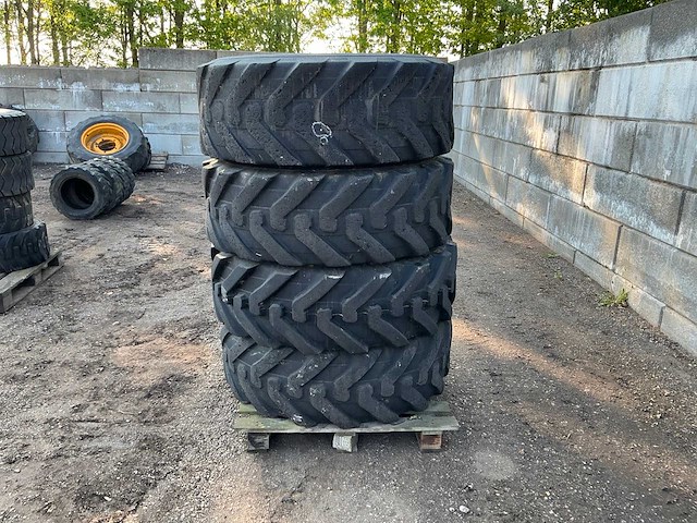 4x alliance tough-trac 400/80 r24 band, wiel en velg - afbeelding 6 van  11