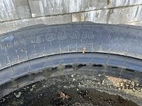 4x alliance tough-trac 400/80 r24 band, wiel en velg - afbeelding 2 van  11