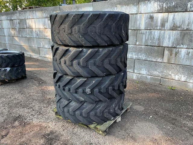 4x alliance tough-trac 400/80 r24 band, wiel en velg - afbeelding 5 van  11