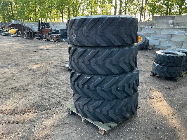 4x alliance tough-trac 400/80 r24 band, wiel en velg - afbeelding 7 van  11