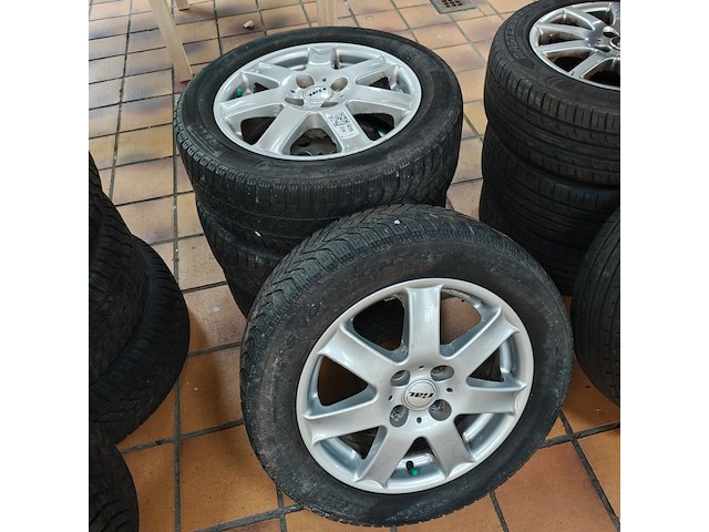 4x alu velg met band, pirelli, snow - afbeelding 2 van  2