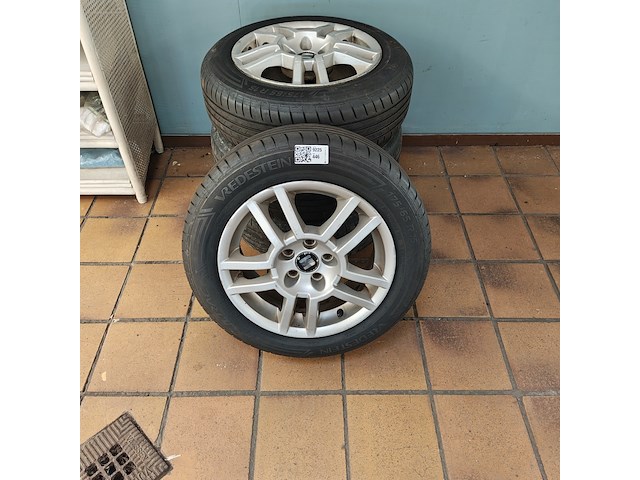 4x alu velg met band, vredestein - afbeelding 1 van  2
