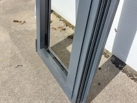 4x aluminium kozijn met kiepraam, zwartgrijs (mat) - afbeelding 13 van  13