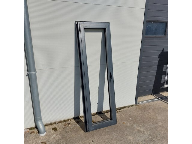 4x aluminium kozijn met kiepraam, zwartgrijs (mat) - afbeelding 7 van  13
