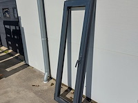 4x aluminium kozijn met kiepraam, zwartgrijs (mat) - afbeelding 8 van  13