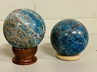 4x apatiet bollen, blauw - afbeelding 4 van  4