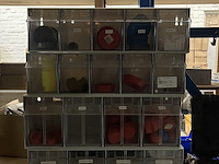 4x assortimentsbakken met bouwmaterialen - afbeelding 1 van  4