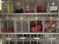 4x assortimentsbakken met bouwmaterialen - afbeelding 3 van  4