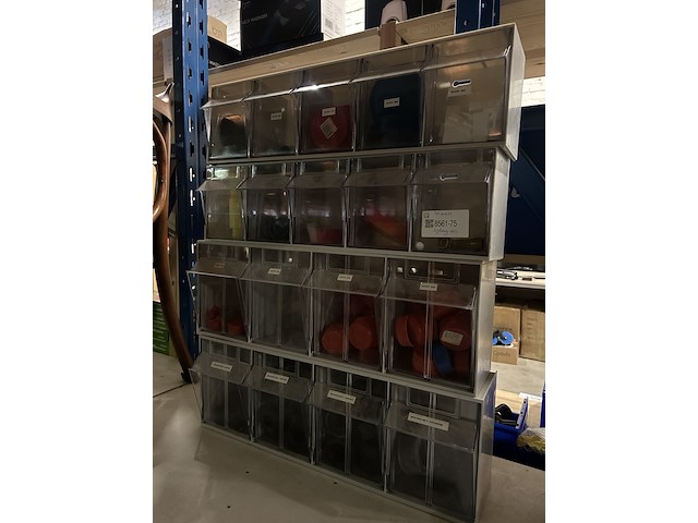 4x assortimentsbakken met bouwmaterialen - afbeelding 4 van  4