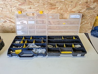 4x assortimentskoffer met ijzerwaren o.a. dewalt - afbeelding 10 van  20