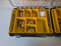 4x assortimentskoffer met ijzerwaren o.a. dewalt - afbeelding 15 van  20