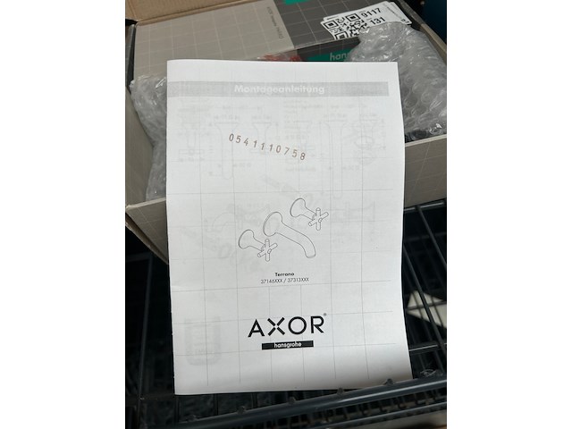 4x badkameraccessoires w.o. spiegel 60 cm rond w.o. hansgrohe, grohe, axor - afbeelding 2 van  5