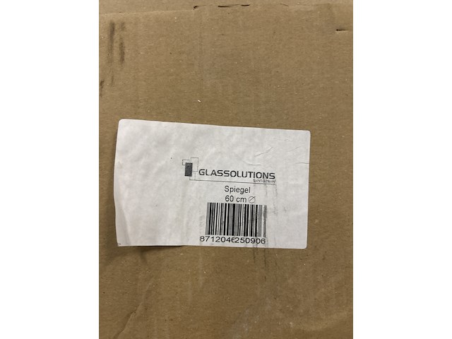 4x badkamerspiegel 60 cm w.o. glassolutions - afbeelding 3 van  5
