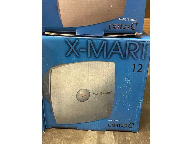 4x badkamerventilator, x-mart, inox t, rvs - afbeelding 4 van  6