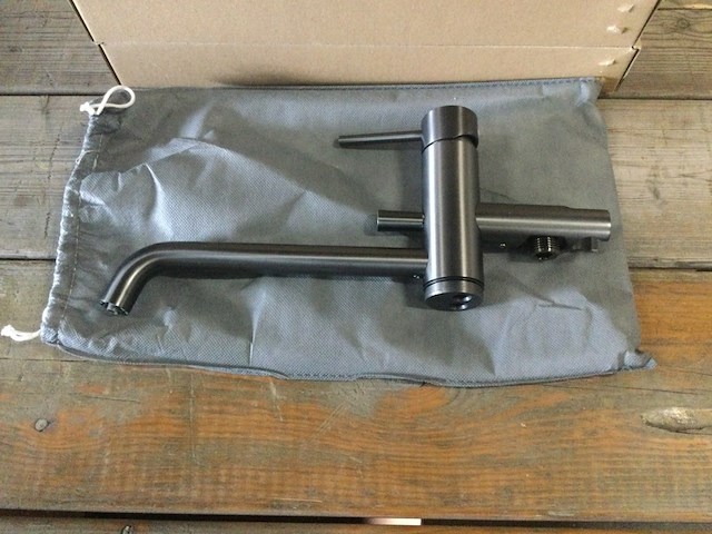 4x badkranen, 828249, gun metal - afbeelding 1 van  5