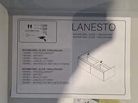 4x badmeubel dekker, lanesto, glans wit - afbeelding 6 van  6