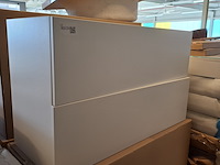 4x badmeubel lanesto, mat wit - afbeelding 1 van  6