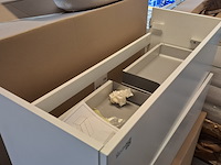 4x badmeubel lanesto, mat wit - afbeelding 3 van  6