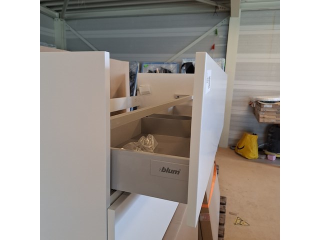 4x badmeubel, lanesto, mat wit - afbeelding 4 van  8