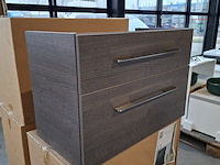 4x badmeubel vittoria, 80 grey, grijs - afbeelding 2 van  8