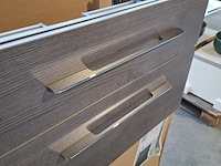 4x badmeubel vittoria, 80 grey, grijs - afbeelding 4 van  8