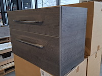 4x badmeubel vittoria, 80 grey, grijs - afbeelding 5 van  8
