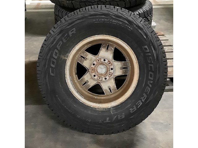 4x band met velg, mercedes-benz - afbeelding 6 van  9