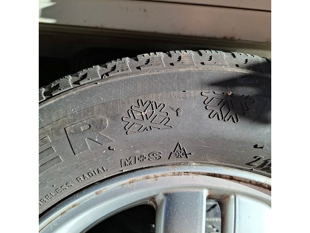4x band op velg meteor, winter - afbeelding 4 van  9