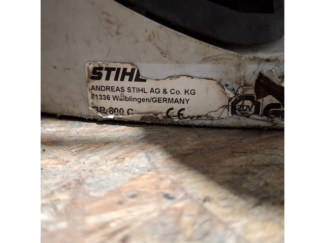 4x bandenzaag en 2x rug gedragen bladblazer, husqvarna, dolmar en stihl - afbeelding 25 van  37