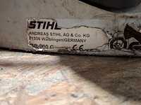 4x bandenzaag en 2x rug gedragen bladblazer, husqvarna, dolmar en stihl - afbeelding 25 van  37