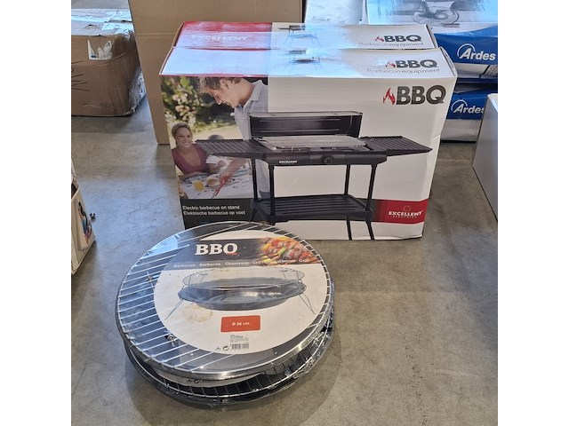 4x barbecue, o.a. excellent electrics - afbeelding 1 van  8