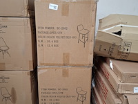 4x barkruk bc-2002, zwart - afbeelding 1 van  4