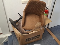 4x barkruk cognac - afbeelding 5 van  5