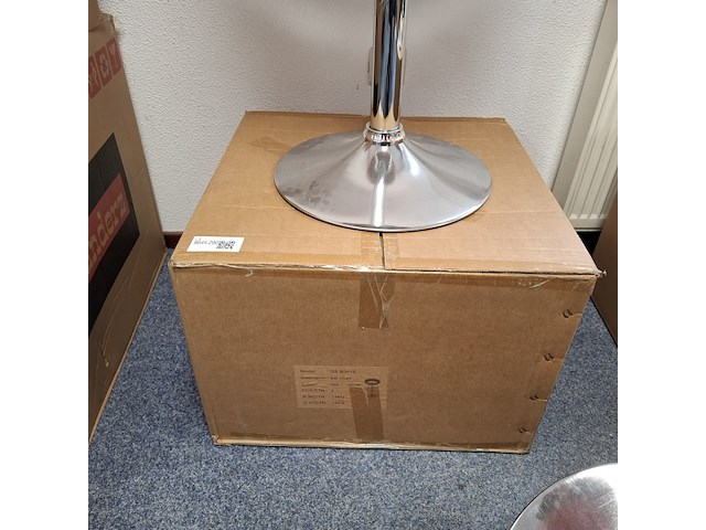 4x barkruk rood - afbeelding 5 van  5