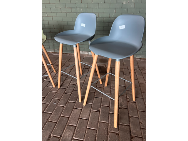 4x barkruk, zuiver / albert kuip - afbeelding 2 van  3