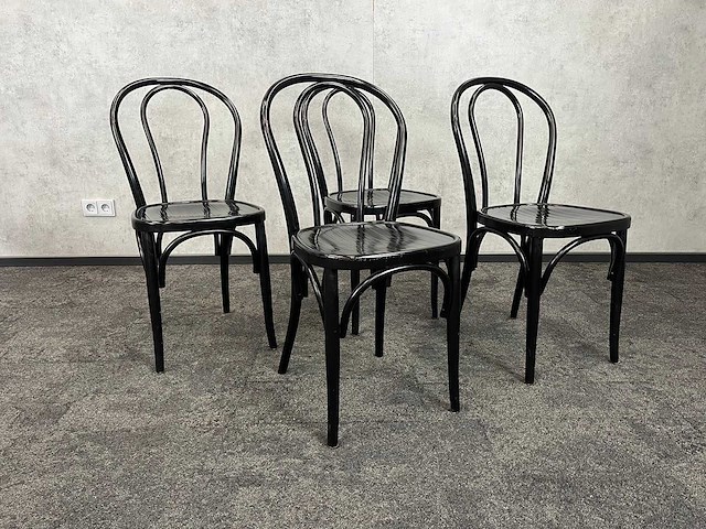 4x barok look stoel - afbeelding 1 van  8
