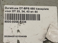 4x baseplate duratruss, dt-bps - afbeelding 2 van  4