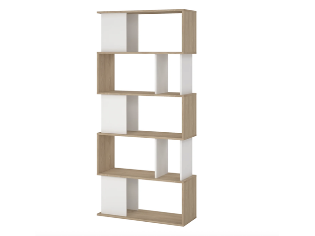 4x basic puzzle boekenkast by fonq, wit - afbeelding 2 van  8