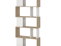 4x basic puzzle boekenkast by fonq, wit - afbeelding 2 van  8