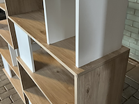 4x basic puzzle boekenkast by fonq, wit - afbeelding 6 van  8