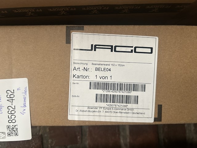 4x beamerscherm - afbeelding 3 van  5